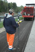 Trimble GNSS in use