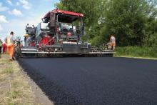 Twin Layer Paving Job in Germany