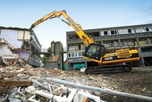 JCB demolition excavator