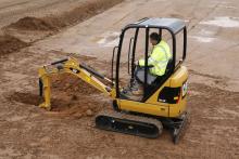 mini excavators from Caterpillar