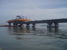 Penang Bridge under Construction