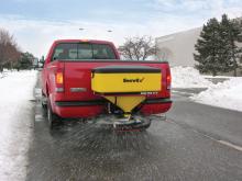 SnowEx's Mini Pro 575 Tailgate Spreader