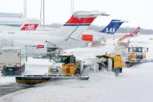 Volvo A25D Hualers converted to snow ploughs