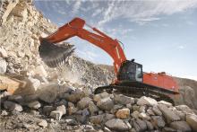 Hitachi excavator