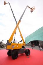 Haulotte HT23RTJ, live at INTERMAT 2012