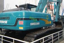 Sunward hybrid excavator