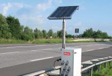 combination of sensor and a traffic counter