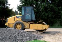 Caterpillar's CS44 at work