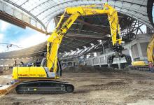 New Holland's new E 245B Multifunction crawler excavator 