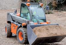 AUSA articulated rotating dumpers