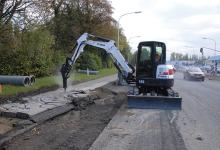 Bobcat E45 mini excavator