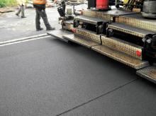 The new noise-reducing surface in Dortmund where BP Bitumen's Olexobit NV 45 binder was used in the asphalt.