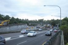 Beecroft road bus ramp post-demolition