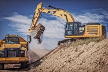 Caterpillar’s new hybrid excavator 