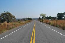 A section of Juba-Nimule road after reconstruction