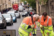 Atkins roadworker team