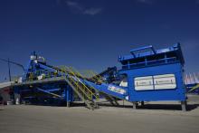 Bauma 2013 Daily CDE M2500 Mobile washing