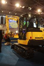 Bauma 2013 Daily Komatsu PC55MR3