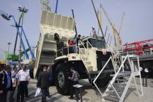 bauma 2013 Daily Terex TR60 Rigid Dump Truck