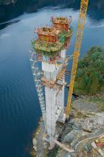 A PERI UP stair tower 