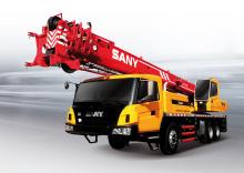 The Palfinger Sany truck crane QY25C