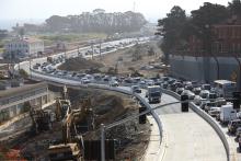 Presidio Parkway temporary bypass 