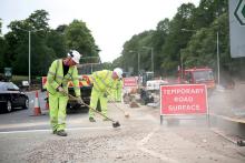 UK Roadworker safety