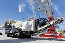 Terex Finlay’s J-1170 mobile jaw crusher 