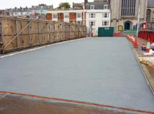 Stirling Lloyd's Bridgemaster waterproofing and anti-skid system 