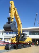 The 970E excavator from LiuGong 