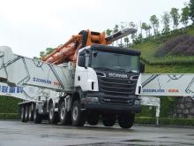 Zoomlion’s new concrete pump 