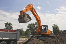 Doosan DX225 excavator