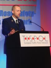 Koen Ricour at TISPOL Conference