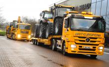 JCB’s flood relief machines 