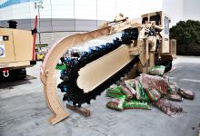 Tesmec 885 trencher