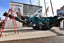 Powerscreen Premiertrak 300 jaw crusher