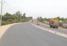 The Hyderbad- Karimnagar- Ramagundam toll road in India