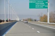 E60 four lane highway Azerbaijan