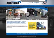 The Home page on US firm Intercomp’s new website