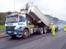 A90 in Scotland 