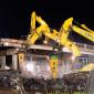 Hydraulic hammers from Indeco have proven their worth on a tough bridge demolition job in Australia