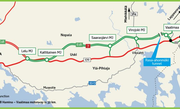 new highway in Finland