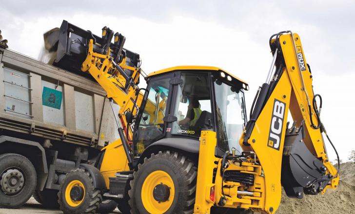 JCB wheeled loader