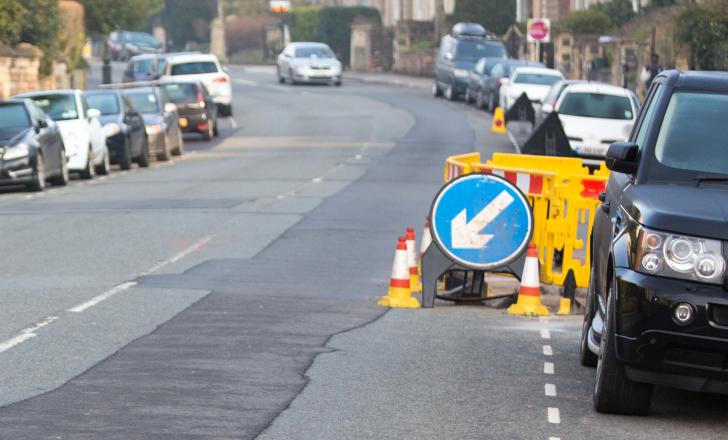 road works 