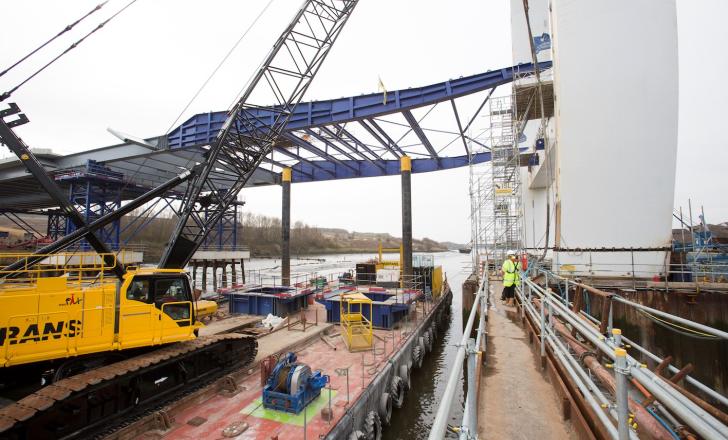 Sunderland Bridge’s deck 