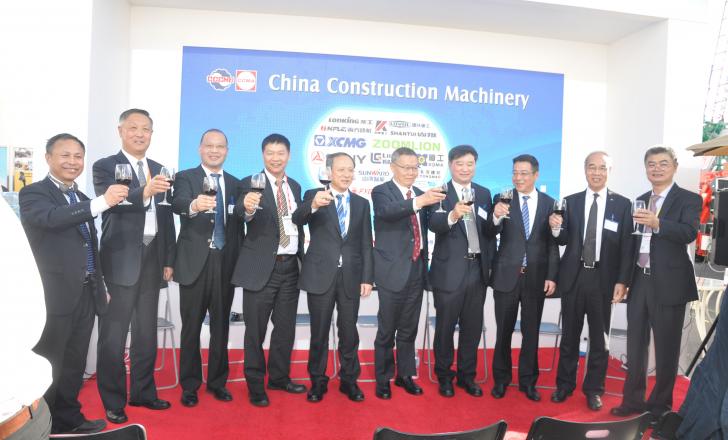 China’s contingent at CONEXPO-CON/AGG 201