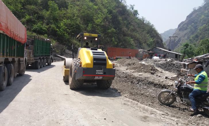 Road Widening Work in Mungling Narayanghad Road Section 2.jpg