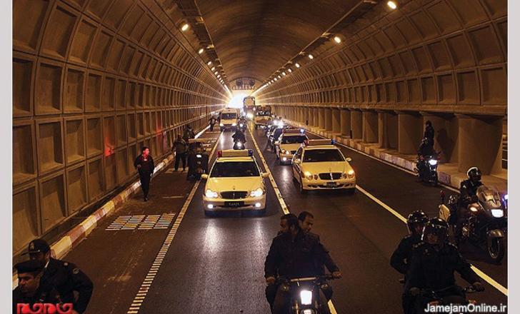 Tehran tunnel opens