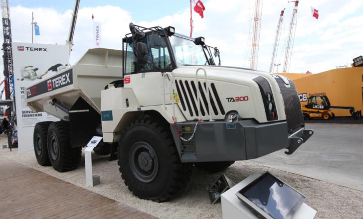 Terex TA300 Generation 9 ADT, live at INTERMAT 2012