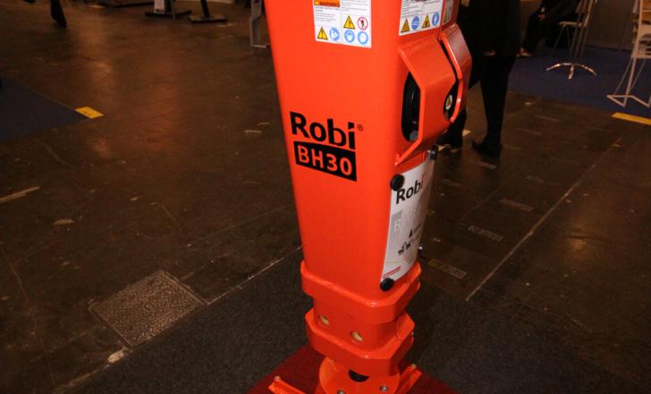 Ramtec Robi BH30C, live at INTERMAT 2012